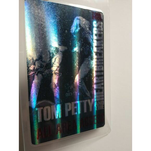 Tom Petty And The Heartbreakers Backstage Pass Hologram Original Rock Music 2005 - Picture 1 of 6